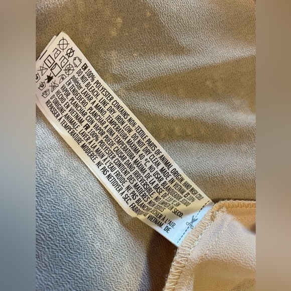 FOREVER 21 Sheer Nude Blouse - Picture 6 of 6